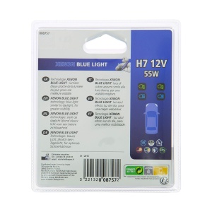 Bec auto halogen Michelin H7 55W 4200K PX26d, lumina albastra tip xenon - Img 4