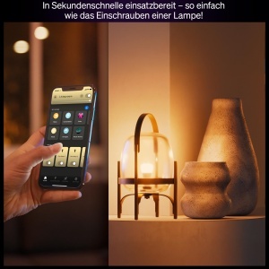 Bec inteligent Philips Hue White Ambiance, E27, 11.8W, 1600 lumeni, lumina reglabila - Img 7