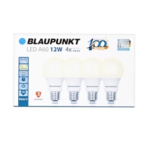 Bec LED Blaupunkt E27 A60, 12W, 2700K, 4 bucati, lumina calda - Img 4