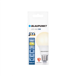 Bec LED Blaupunkt E27 A60 9W 900 Lumeni 2700K Set 2 Bucati - Img 3