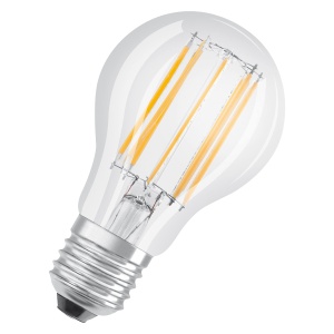 Bec LED dimabil Osram, forma clasica, echivalent 100W, lumina calda