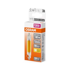 Bec LED Osram Slim Line R7s, 4.5W, 470 lm, lumina calda, 2700K, IP20 - Img 5