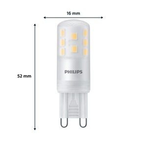 Bec LED Philips G9 40W Lumina Calda 2700K Durata 15000 Ore Tehnologie Avansata - Img 3