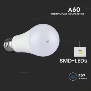 Bec LED V-TAC VT-2099, E27, 8,5W, 806 lm, 3000 K - Img 2