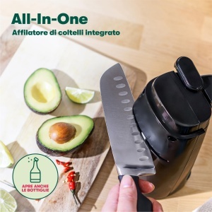 Bella Electric Dosenoffner Multifunctional 60W Cutit Inox Functie Automata - Img 5