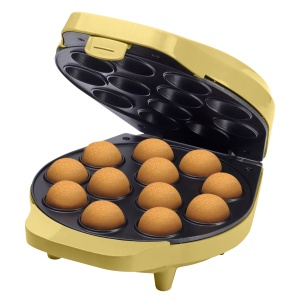 Bestron Cakepop Maker DCPM12V Retro Design 700W Galben