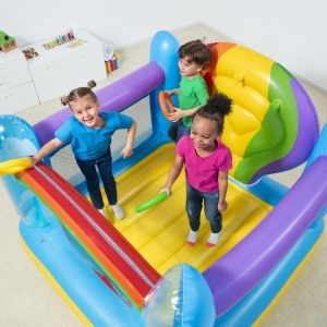Bestway Jumpin Balloon Hupfburg 175x173x137 cm pentru copii 3-6 ani - Img 2