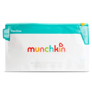 Beutel de sterilizare pentru microunde Munchkin, set 6 buc, reutilizabile, cu maner racoros - Img 5