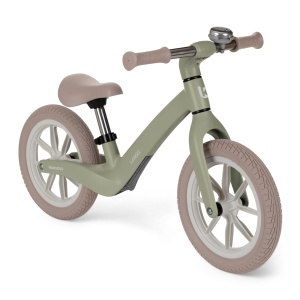 Bicicleta fara pedale KikkaBoo Lanser ultralight verde pentru copii 3-6 ani