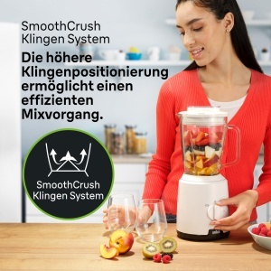 Blender Braun PowerBlend 1 JB1050WH, 1.5 l, 600 W, Alb - Img 6