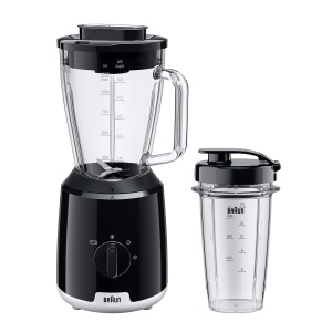 Blender Braun PowerBlend 1 JB1051BK, 1.5L, 600W, Negru