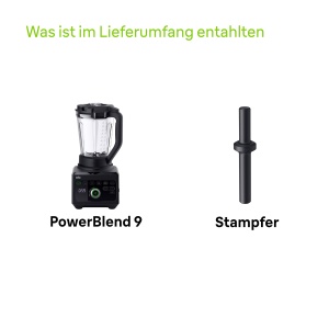 Blender Braun PowerBlend 9 JB9040BK 1600W 18 programe Negru - Img 10