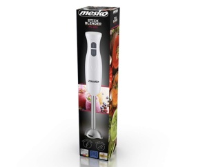 Blender Mesko MS 4619, 300W, 2 viteze, rosu - Img 5