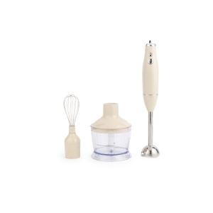 Blender multifunctional Salter Retro 3-in-1, 600W, 500ml, crem