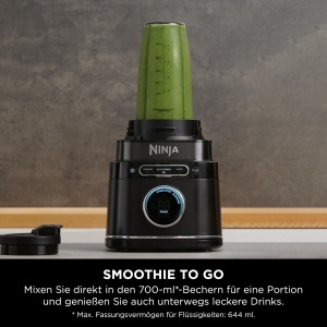Blender Ninja 3-in-1 TB401EU, 1200W, 2L, Negru - Img 6