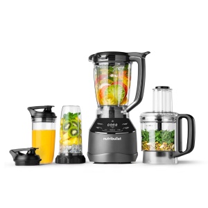Blender Nutribullet NBF580B, 1200W, 1.89L, negru