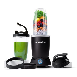 Blender Nutribullet Pro 1200W multifunctional pahare 700ml si 900ml negru