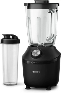 Blender Philips 3000 Serie, 600W, 2L, Negru
