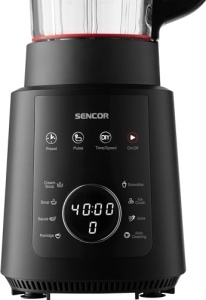 Blender Sencor de inalta performanta cu functie de incalzire, blender profesional si aragaz pentru supa cald-rece, 7 programe automate, 8 lame, 9 viteze, control tactil, set de curatare automata si curatare, 1,2 l - Img 3