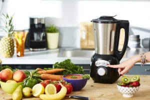 Blender Senya Cook Ice V3, 1.5 l, 1400 W, Negru, cu Dampfkorb - Img 2