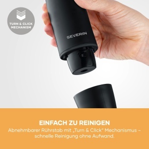 Blender Severin SM 3762, 350W, 0.7L, Negru - Img 6