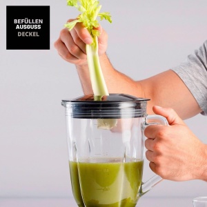 Blender Taurus Optima Go 1500W 1.5L 500ml To-Go-Becher Gri - Img 8