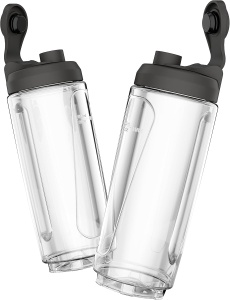 Blender Tefal Mix Move Mini BL15FD 300W 2 sticle Tritan To-Go Design compact ArgintiuGri - Img 3