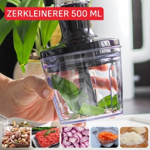 Blender Tefal Quickchef HB672830, 1000 W, 2-in-1, Negru - Img 7
