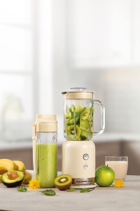Blender Tescoma PRESIDENT 0,6 l, cu functie Pulse, sticla si inox - Img 2