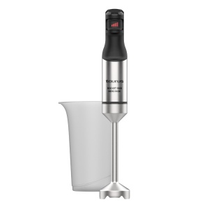 Blenderul de mana Taurus Rocket 1500 Nero Inox | 1500 W | Controlere de capacitate | Design ergonomic | Tija si lame din otel inoxidabil | Gluga de protectie impotriva stropirii | Poate fi spalat in masina de spalat vase