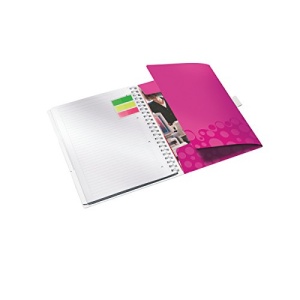 Bloc de notite Leitz 46440023 WOW Be Mobile, A4, linii, roz metallic - Img 8