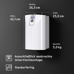 Boiler electric STIEBEL ELTRON SNE 5 t ECO, 5 litri, 2 kW, cu senzor - Img 5