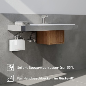 Boiler Instant STIEBEL ELTRON DHM 6, 5.7 kW, pentru Chiuveta, Made in Germany - Img 2
