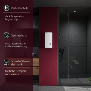 Boiler Instantaneu AEG DDLE Basis 182124 kW, 4 Simboluri Aplicatie, Montaj Flexibil - Img 4