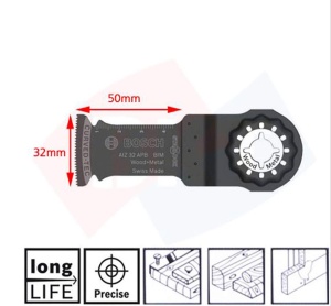 Bosch Professional 5 buc. Set de panze de ferastrau cu adancime din carbura Starlock/set de panze de ferastrau segmentat (pentru lemn si metal, cele mai bune taieri, accesorii multi-unelte) - Img 6