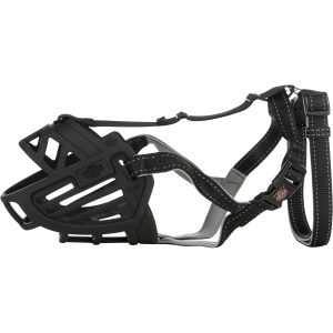 Botnita Trixie Flex din Silicon, Neagra, Confort Ergonomic - Img 3