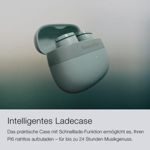 Bowers & Wilkins Pi6 Casti fara fir cu anulare a zgomotului cu Bluetooth, aptX, anulare activa a zgomotului - Verde padure - Img 5