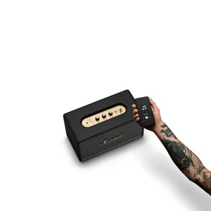 Boxa Bluetooth Marshall Stanmore III, Sunet de inalta calitate, Negru, Materiale eco - Img 9