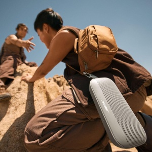 Boxa portabila Bose SoundLink Flex, waterproof, 12 ore autonomie, culoare Sandstone - Img 3