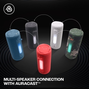 Boxa portabila JBL Grip Bluetooth sunet JBL Pro IP68 rezistenta la apa lumina ambientala alb - Img 7