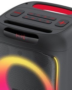 Boxa portabila Kenwood AS-P200BT, 50W RMS, 10 ore autonomie, negru - Img 5
