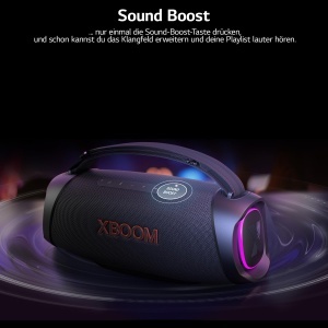 Boxa portabila LG XBOOM Go DXG8T, 120W, Bluetooth, Negru - Img 2