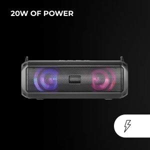 Boxa portabila Mars Gaming MSB-XT 2in1 Soundbar RGB Bluetooth 53 Negru - Img 3