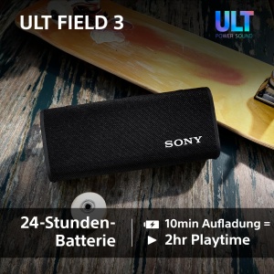 Boxa portabila Sony ULT Field 3 Bluetooth IP67 24 ore autonomie Negru - Img 6
