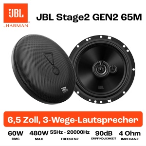 Boxe auto JBL Stage2 GEN2 65M, 6.5 inch, 60W RMS, 480W Max - Img 6