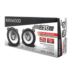 Boxe Kenwood KFC-S1056 100mm Negru Magnet Puternic - Img 7