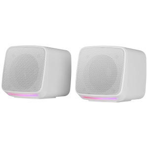 Boxe PC Mars Gaming MS-PRO, 10W, RGB, Alb - Img 6