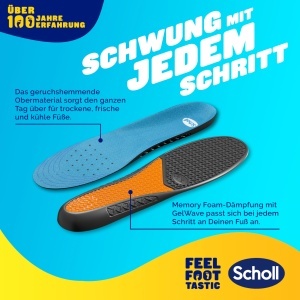 Branturi pentru incaltaminte Scholl GelActiv Work, barbati, confort zilnic, marime 40-46 - Img 5