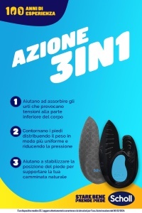 Branturi Scholl In-Balance M Amortizare Fersa Suport Picior Unisex - Img 5