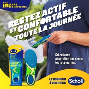 Branturi sport Scholl GelActiv pentru barbati, GelWave, marimi 40-46.5, confort si amortizare - Img 2